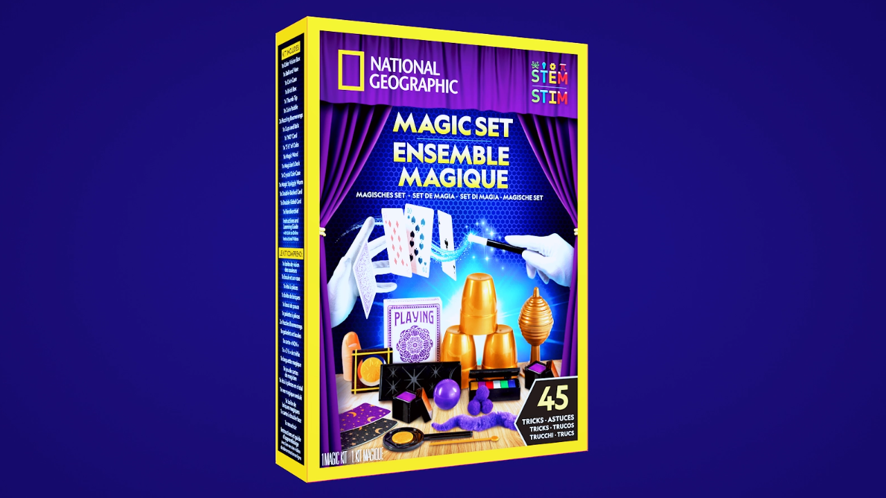 NATIONAL GEOGRAPHIC Kids Magic Set - 45 Magic Tricks for Kids with